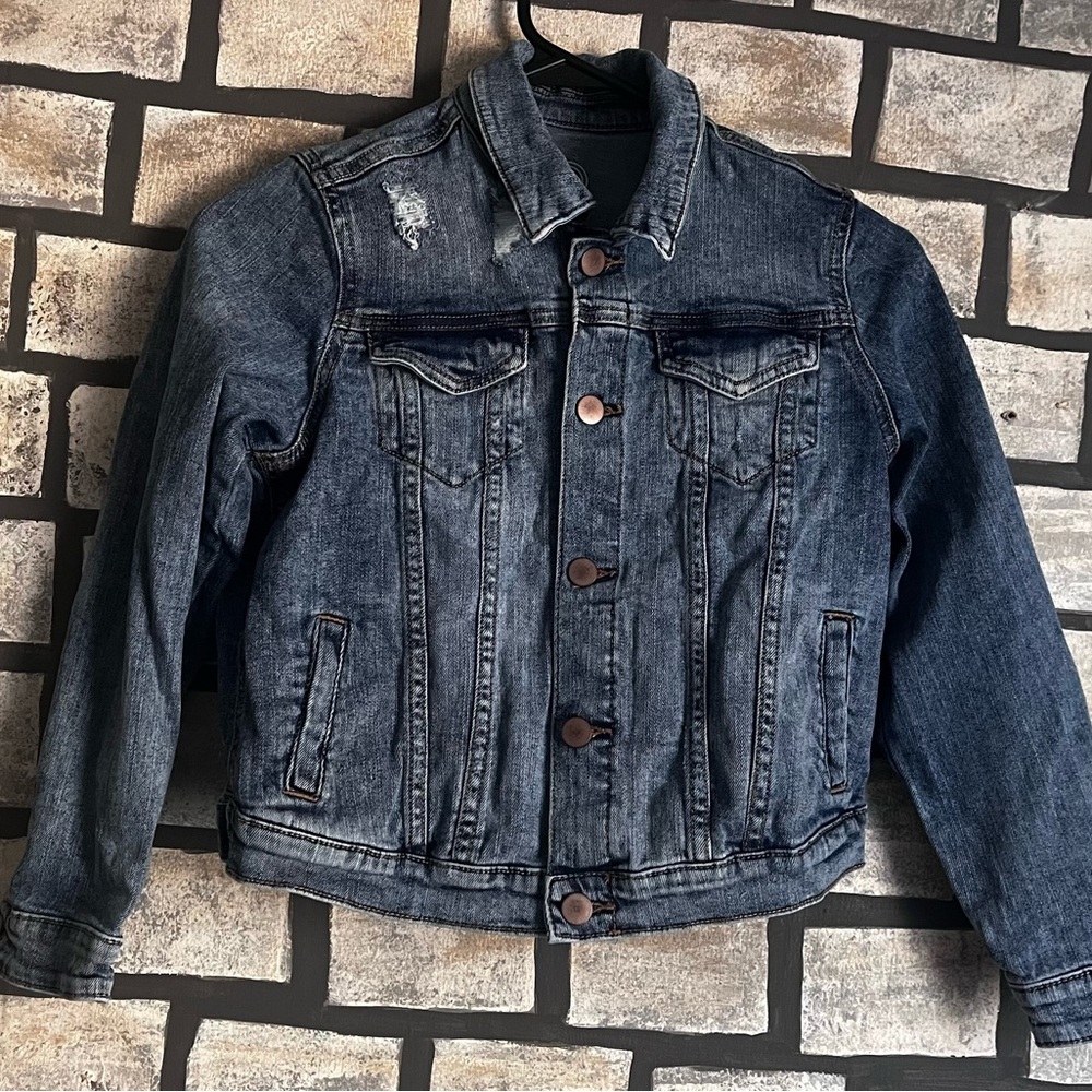 Girl’s Size 7 8 Medium Wonder Nation Denim Jacket